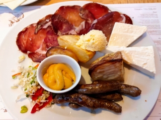 Mixed meat platter, Montenegro