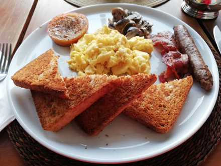 Namibian breakfast